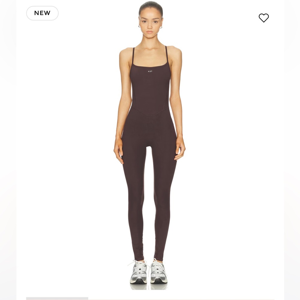 437 Yoga Chocolate Brown Jumpsuit